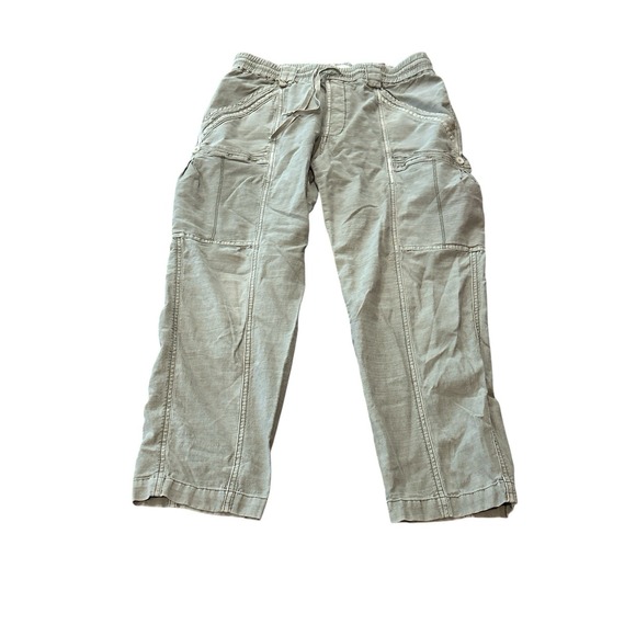 Anthropologie Other - Anthropologie Nina Relaxed Cargo Pants Women 28 Green Ripstop Skater Military